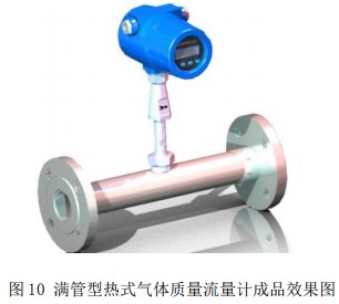 甲烷熱式氣體質(zhì)量流量計(jì)管道式成品效果圖